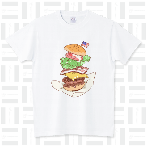 ハンバーガー スタンダードTシャツ(5.6オンス)