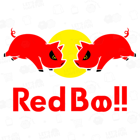 Red Boo!!(白インクベース)