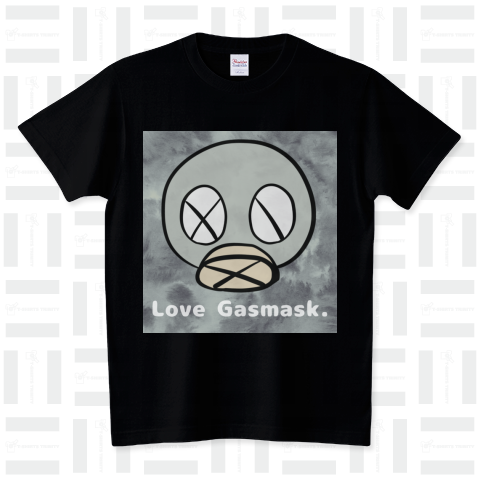 Love Gasmask. スタンダードTシャツ(5.6オンス)