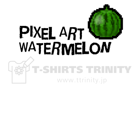 PIXEL ART WATERMELON