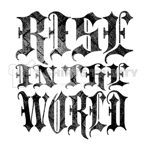 RISE IN THE WORLD LOGO GRAY