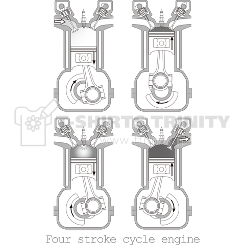 Four stroke cycle engine