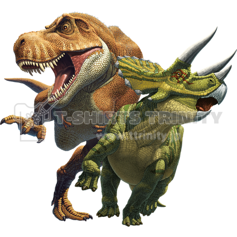 ティラノサウルス&トリケラトプス