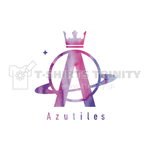 Azutiles Logo(にじみ)