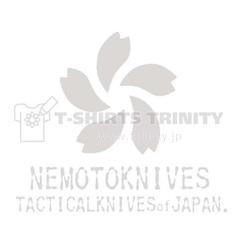 NEMOTOKNIVES-SAKURAロゴ白