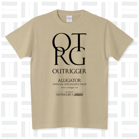 OUTRIGGER×ALLIGATOR No.5〈黒ロゴ〉