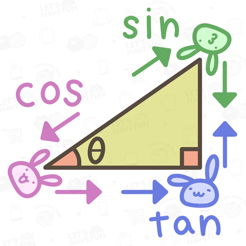 ゆるい三角比(うさぎ)