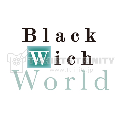 Black witch world logo ブラックウィッチワールド ロゴ