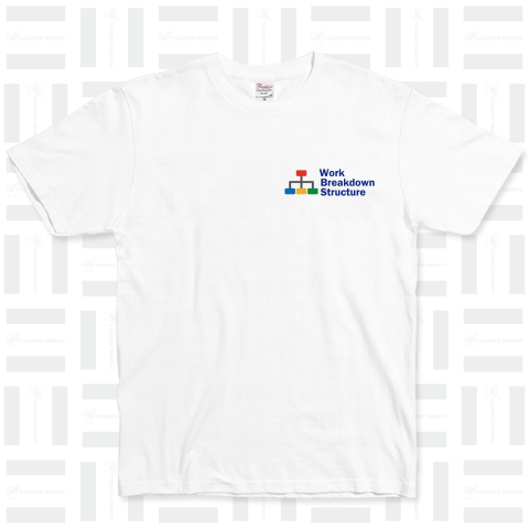 WBS(Work Breakdown Structure)（Tシャツ）|デザインTシャツ通販【T