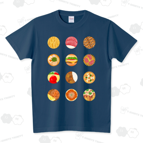 好きな食べ物ランキング スタンダードTシャツ(5.6オンス)