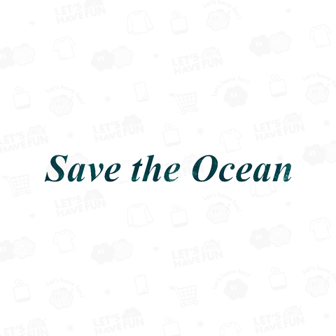 Save the ocean