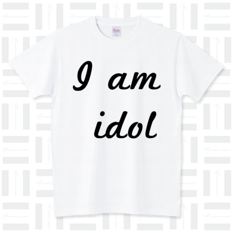 I am idol スタンダードTシャツ(5.6オンス)