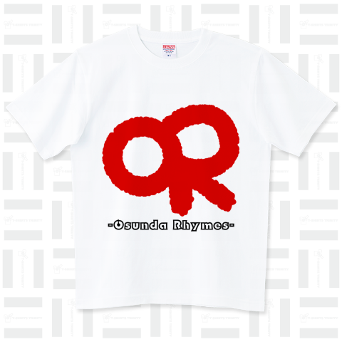 OsundaRhymesロゴ1 ハイグレードTシャツ(6.2オンス)