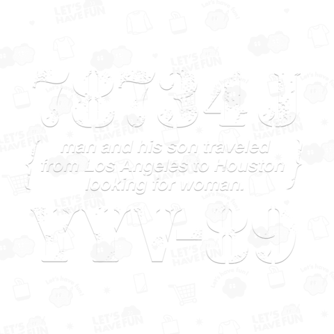 Los Angeles to Houston / 78734J - YYV-89