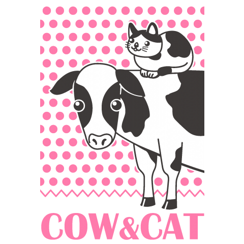 COW & CAT PINK