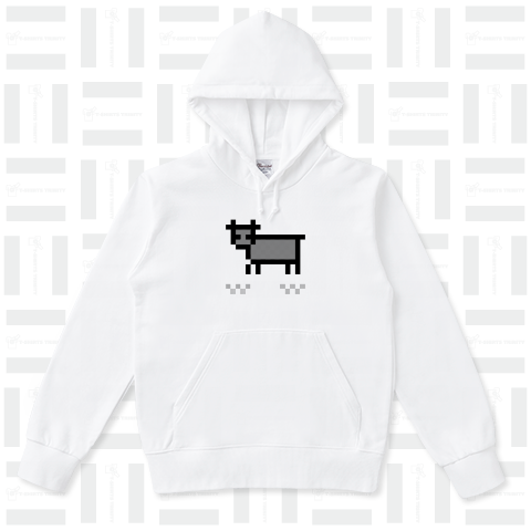 pixel cow(black)