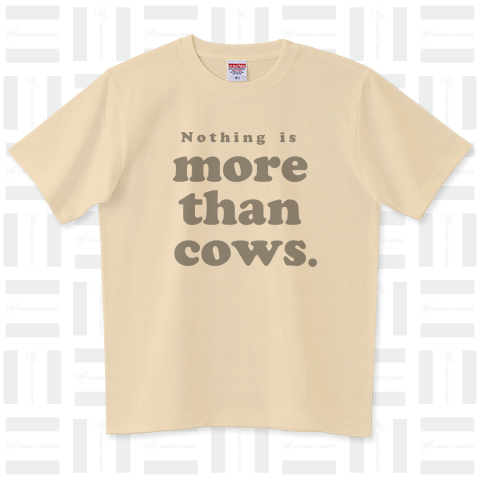 more than cows.