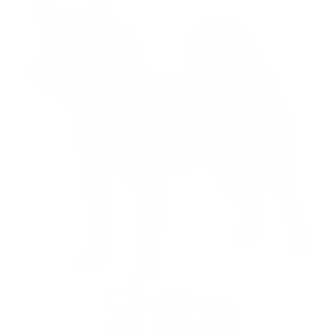 柴犬スタンダードシルエットTシャツ濃色