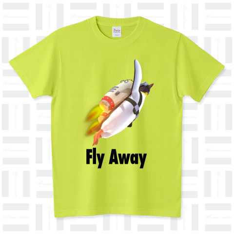 ぺんちゃん_Fly Away_文字黒
