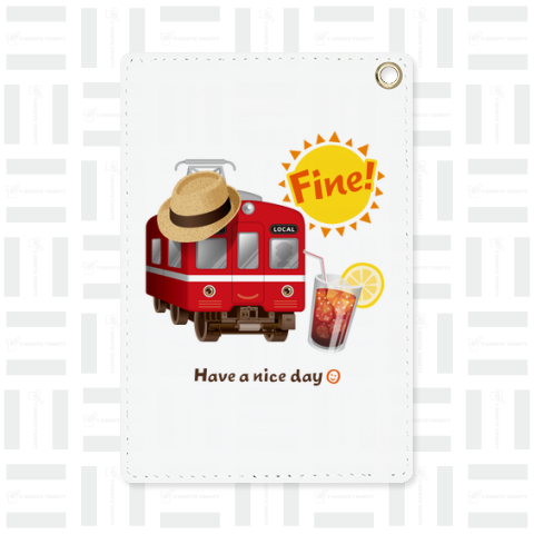 赤い電車「 Fine ! 」