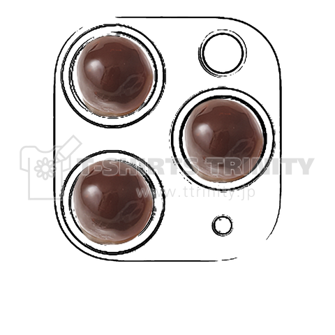 iPhone 11 Pro MAX 発売記念!!トリプルカメラTシャツ