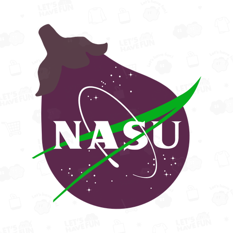 NASU ワンポイントタイプ(みどり)【NASAパロディ】