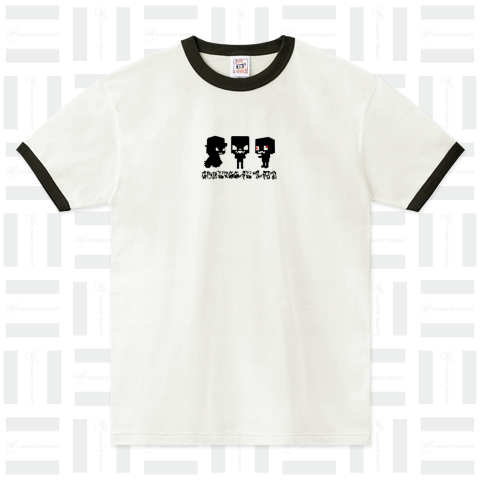 GODZILLAZ-MARS 公式Tシャツ リンガーTシャツ(6.2オンス)