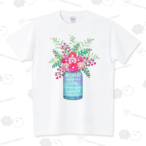 -In christ- flower vase スタンダードTシャツ(5.6オンス)