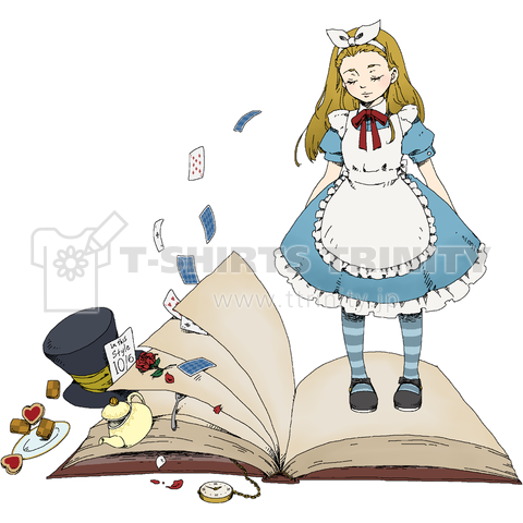 Alice in Dream 白文字