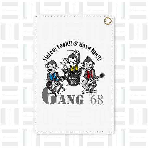 GANG '68_Monkey_Transparent background