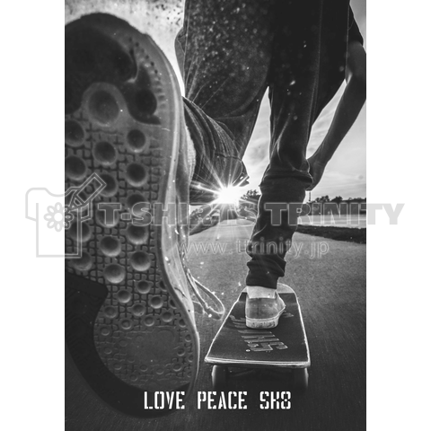 LOVE PEACE SK8 #5