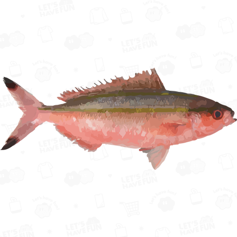 グルクン 赤い魚