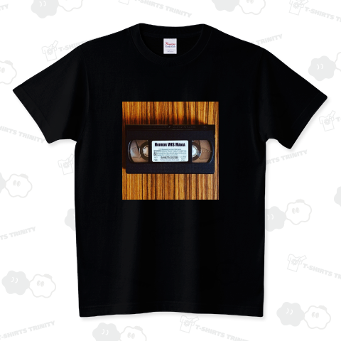 HORROR VHS MANIA スタンダードTシャツ(5.6オンス)