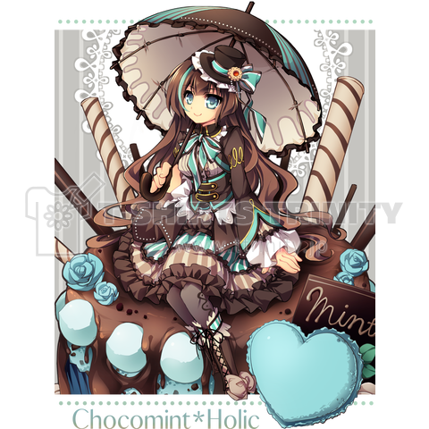 【月蝕ざっか店】Chocomint*Holic(For Backprint & Palecolor Body)