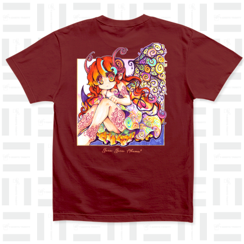 <ハロウィン展2020>Guru Guru Akuma(For Backprint)