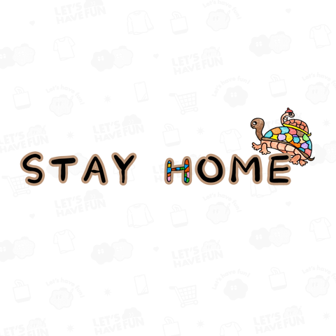 STAY HOME  -亀さん親子-