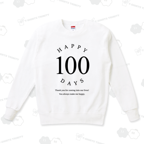 Happy 100 days (生後100日記念日)A