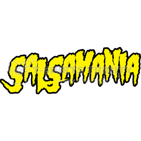 "SALSAMANIA" (Yellow font) by Mundo Latino