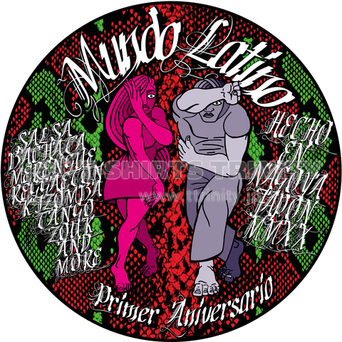 "MUNDO LATINO" Primer Aniversario ~1周年記念デザイン~ (SNAKE SKIN 4)