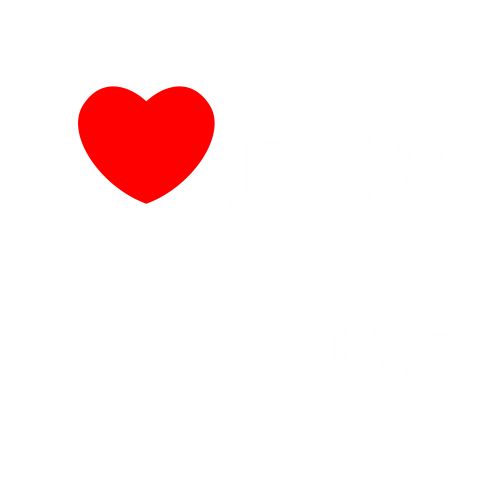 I Psytrance 白抜き デザインtシャツ通販 Tシャツトリニティ