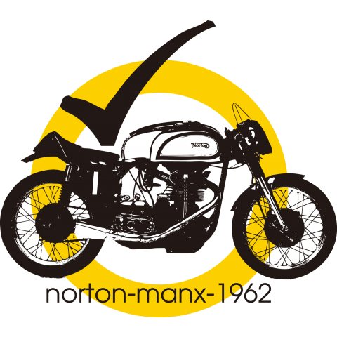 norton-manx 1962★ノートンマンクス=イギリスの名車/DESIGN TYPE B