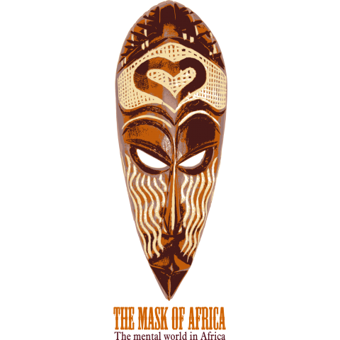 アフリカンアート★アフリカの仮面:design : 004