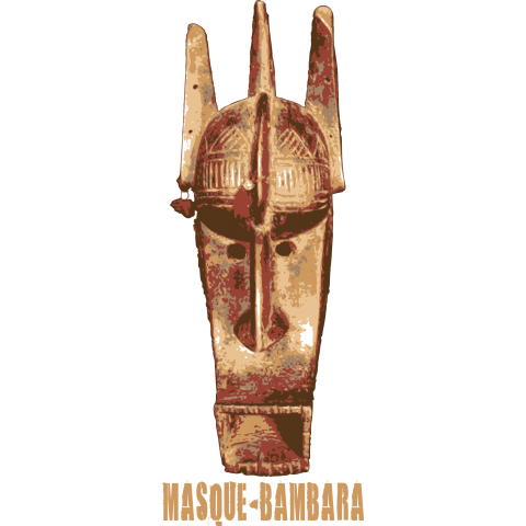アフリカの仮面★バンバラマスク:design : A