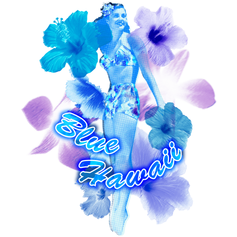 BLUE HAWAII Flowers