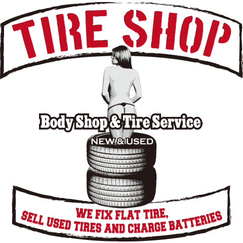 TireShop sign E