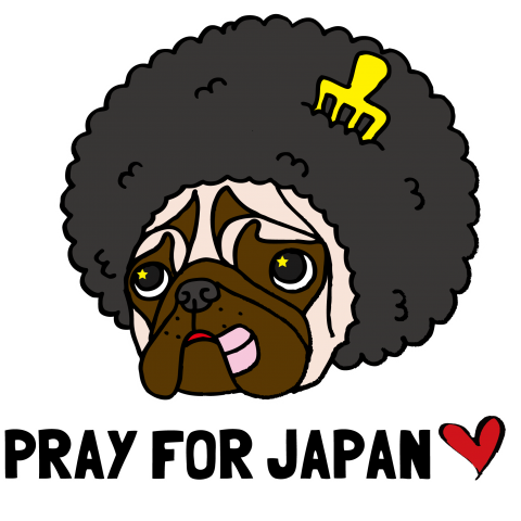 -Afrock Pug- PRAY FOR JAPAN