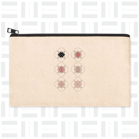 違い釘抜きの作図