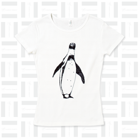 ペンギンのデザインTシャツ