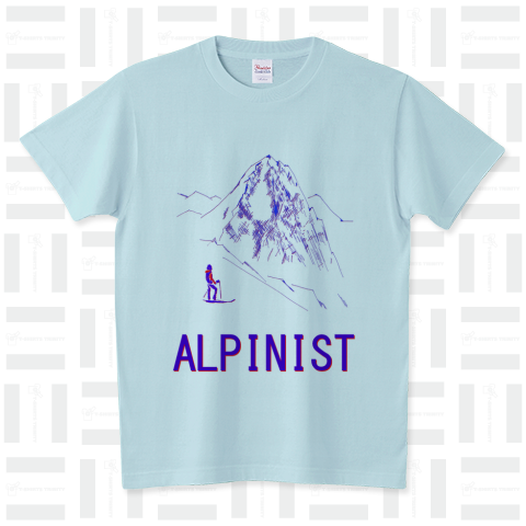 登山家専用Tシャツ「アルピニスト」*「キャンプTシャツ特集」に掲載されました!