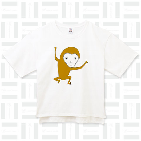 サルのデザインTシャツ